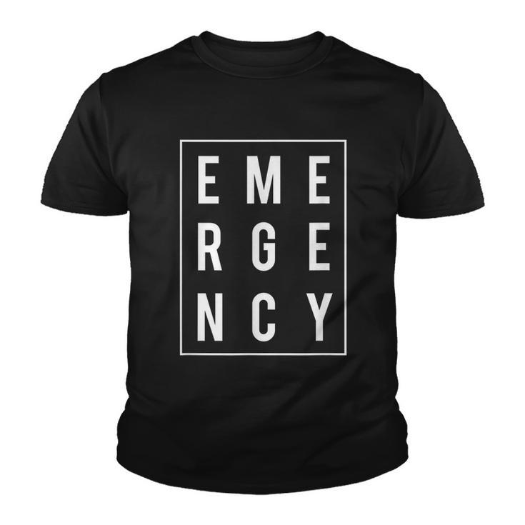 Emergency Nurse Rn Er Nurse Emergency Room Hospital Youth T-shirt