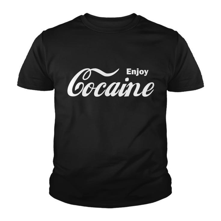 Enjoy Cocaine Tshirt Youth T-shirt