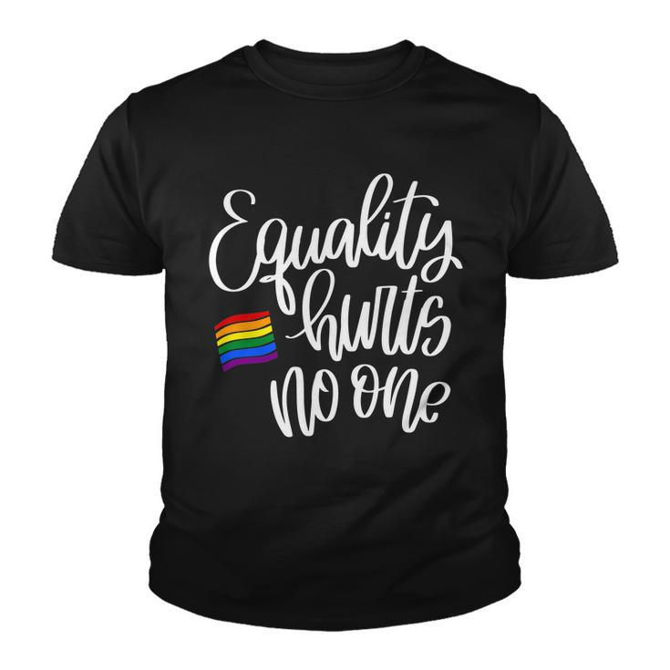 Equality Hurts No One Pride Youth T-shirt