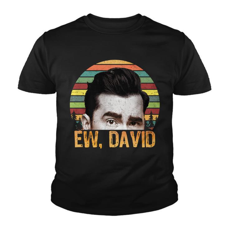 Ew David Funny Retro Youth T-shirt