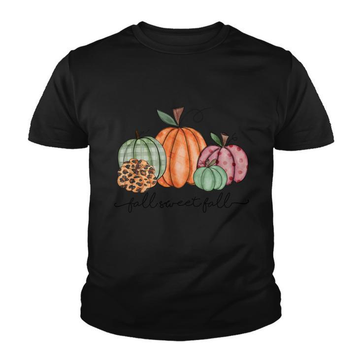 Fall Sweet Fall Thanksgiving Quote V3 Youth T-shirt