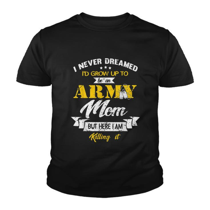 Family Gift 365 Army Mom Tee Gift Military Mother Gift Tshirt Youth T-shirt