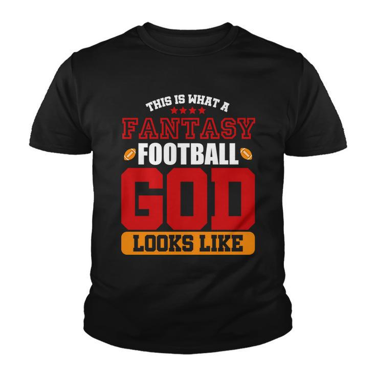 Fantasy Football God Tshirt Youth T-shirt