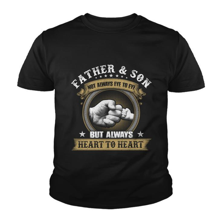Father And Son Fathers Day Best Dad Ever Gift Graphic Design Printed Casual Daily Basic Youth T-shirt