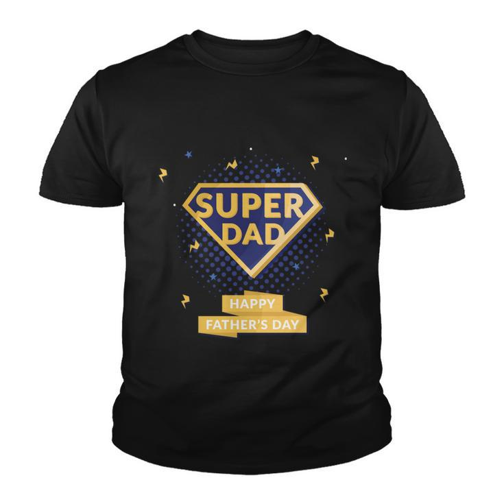 Fathers Day Gift Best Dad Ever Daddy Super Dad Happy Fathers Day Graphic Design Printed Casual Daily Basic Youth T-shirt