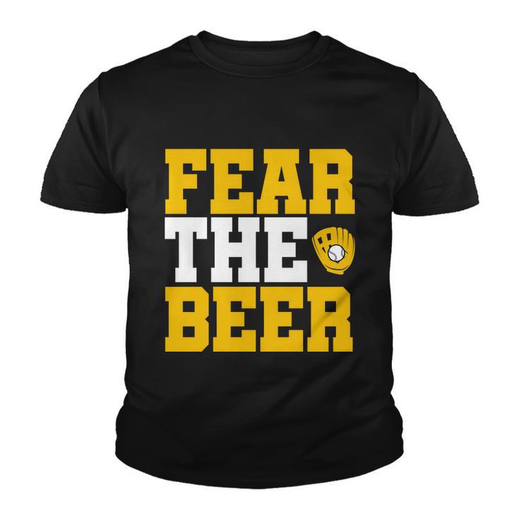 Fear The Beer Milwaukee Baseball Tshirt Youth T-shirt