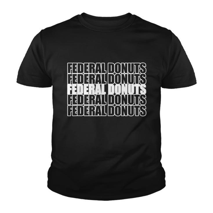 Federal Donuts Repeat Design Donuts Federal Donuts Tee Youth T-shirt