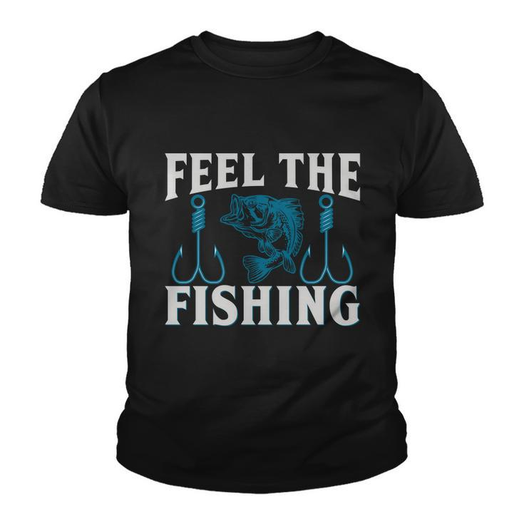 Feel The Fishing Youth T-shirt