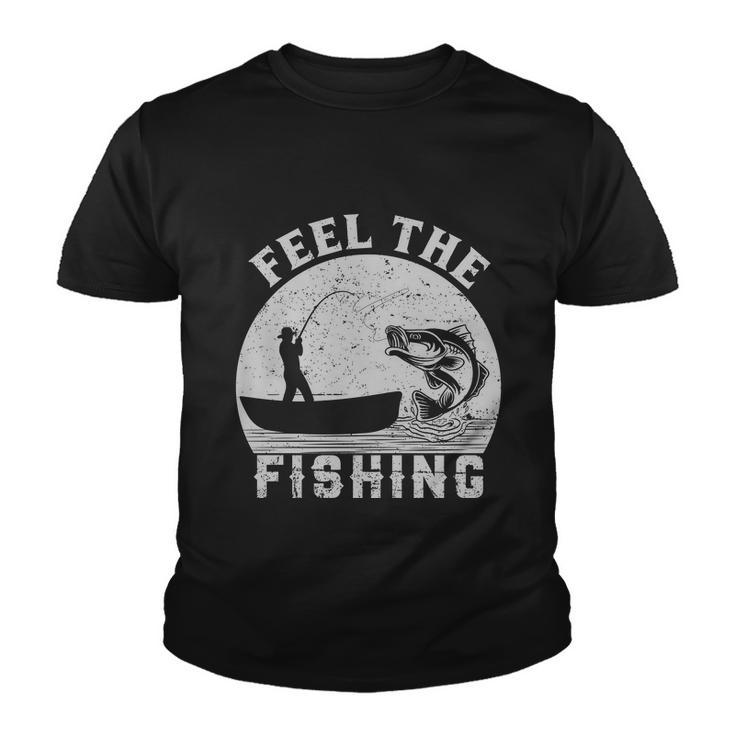 Feel The Fishing Youth T-shirt