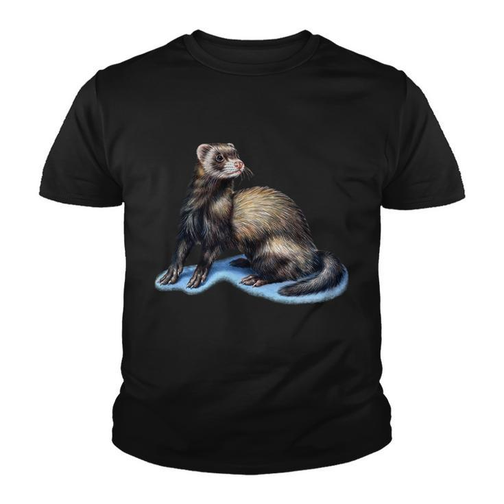 Ferret Wildlife Youth T-shirt