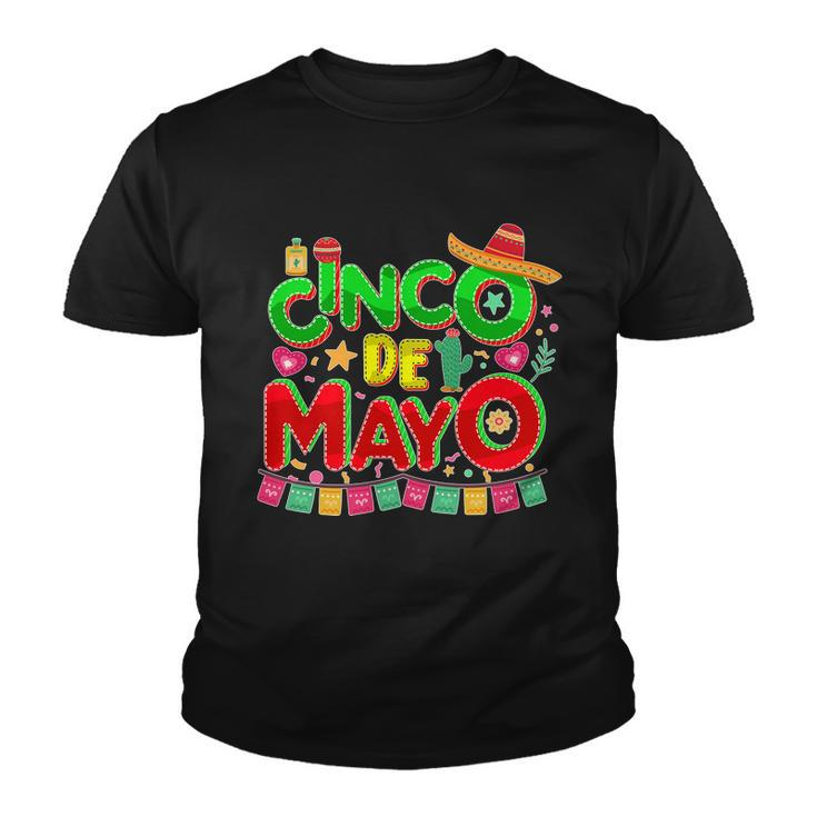 Festive Cinco De Mayo Youth T-shirt
