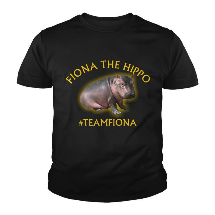 Fiona The Hippo Teamfiona Photo Tshirt Youth T-shirt