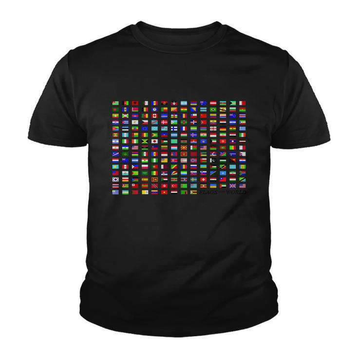 Flags Of The World Tshirt Youth T-shirt