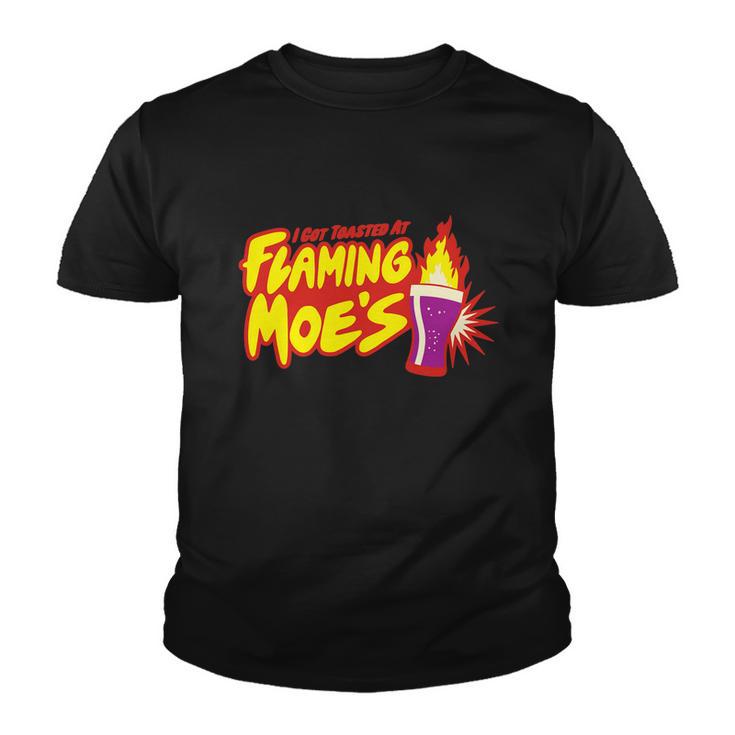 Flaming Moe&S Youth T-shirt