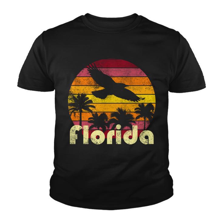 Florida Retro Sunset Youth T-shirt