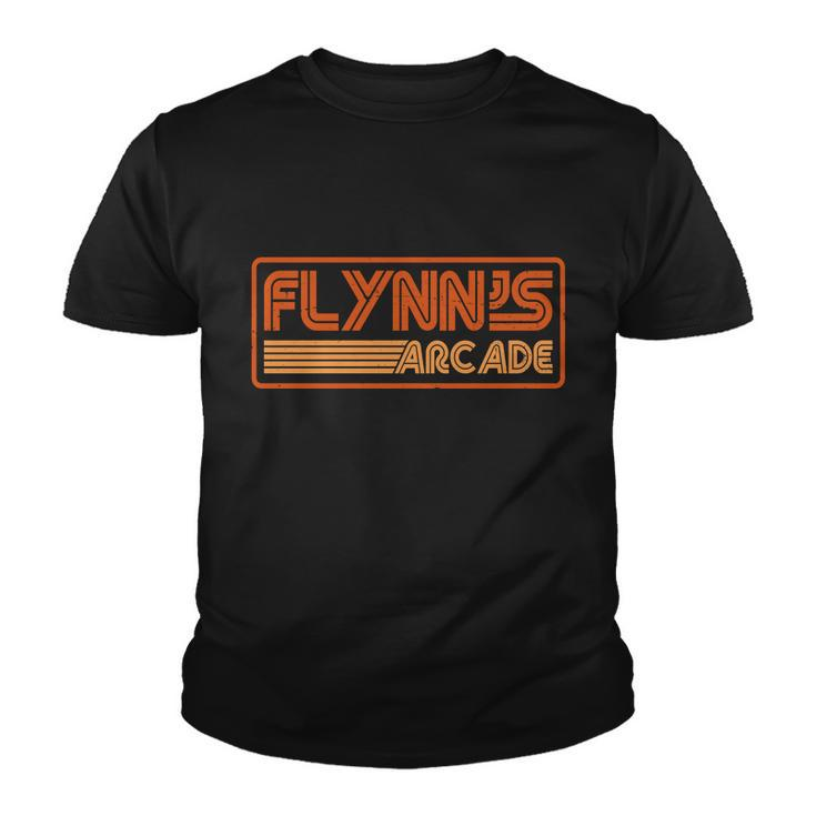 Flynns Arcade Vintage Retro 80S Logo Tshirt Youth T-shirt