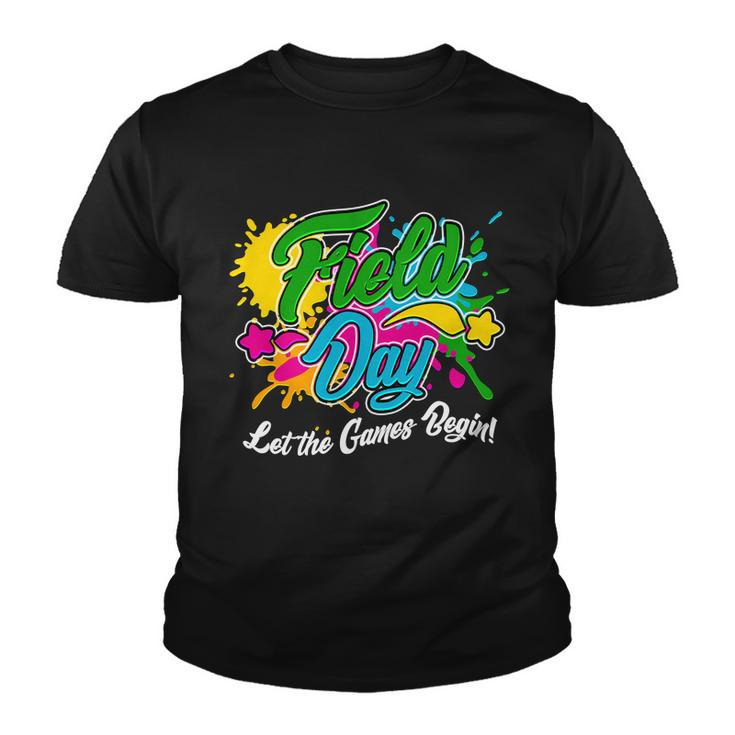 Fun Field Day Let The Games Begin Youth T-shirt