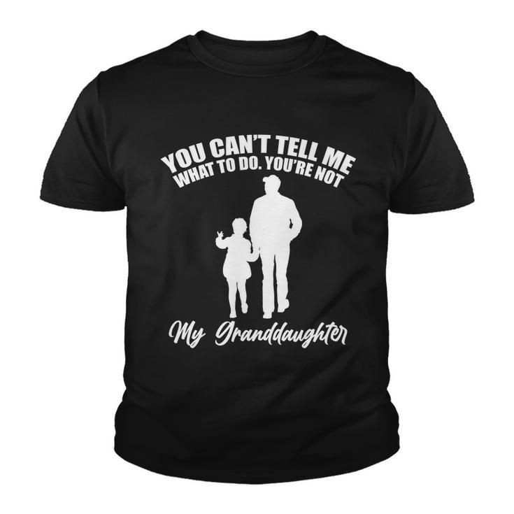 Funny & Cute Granddaughter And Grandfather Tshirt Youth T-shirt