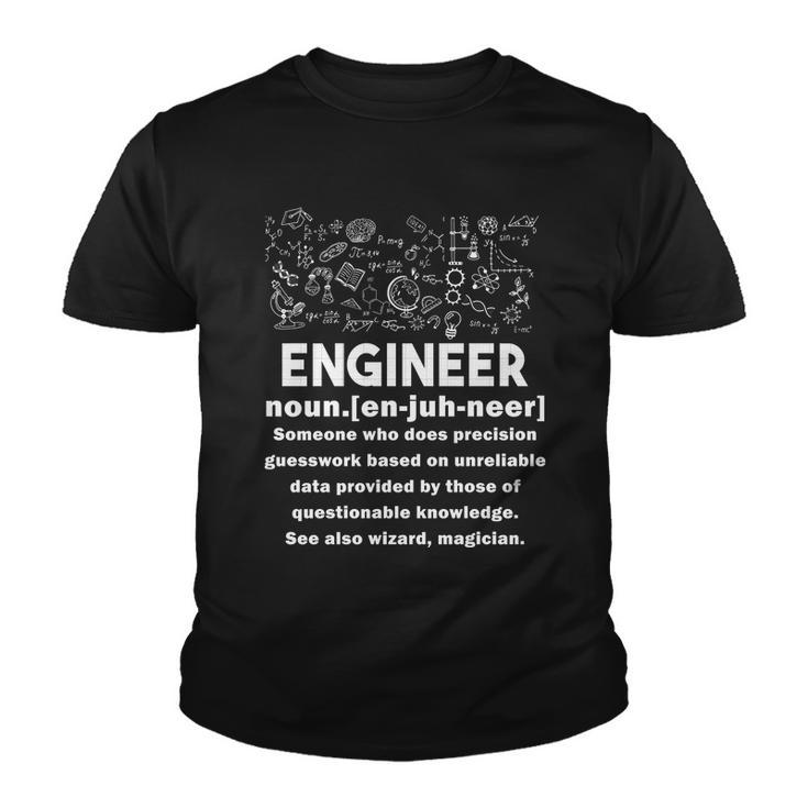 Funny Engineer Meaning Youth T-shirt