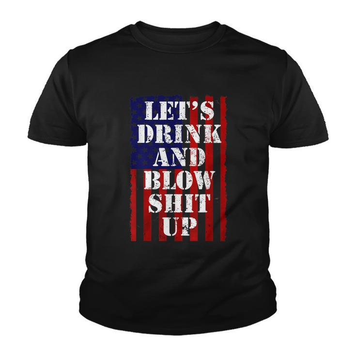 Funny Fireworks Shirts For Men Women Day Drinking 4Th July Youth T-shirt