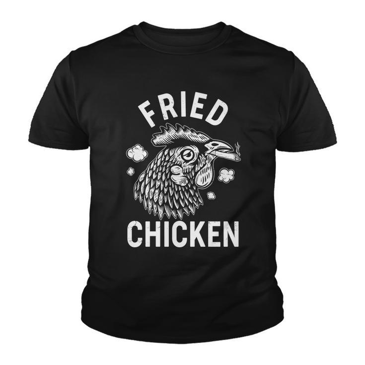 Funny Fried Chicken Smoking Joint Youth T-shirt