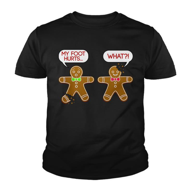 Funny Gingerbread Christmas Tshirt Youth T-shirt