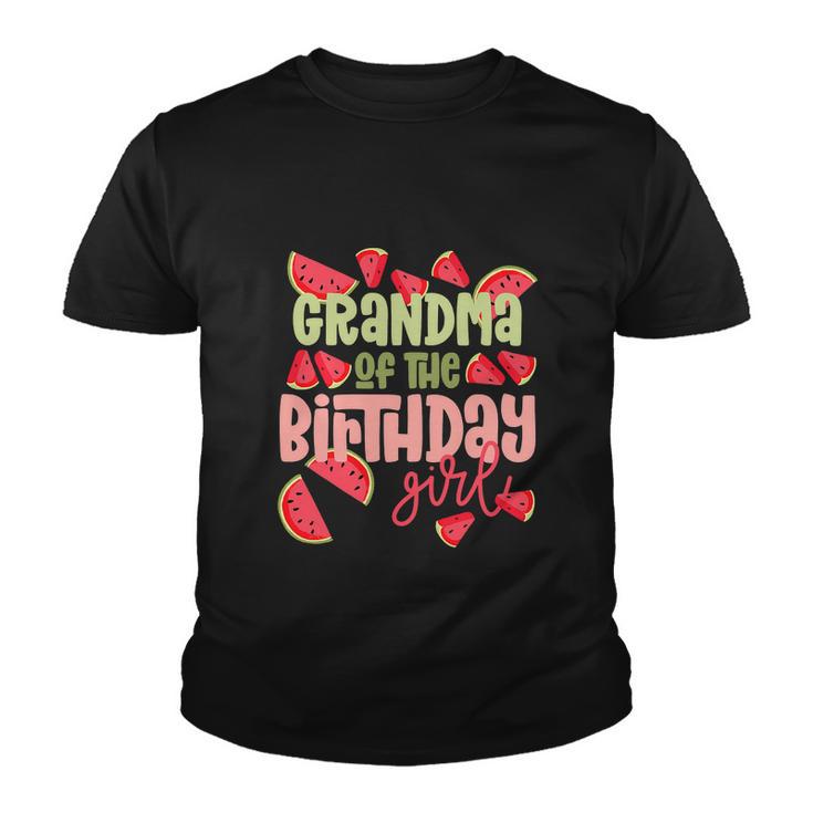 Funny Grandma Birthday One In A Melon Watermelon Youth T-shirt