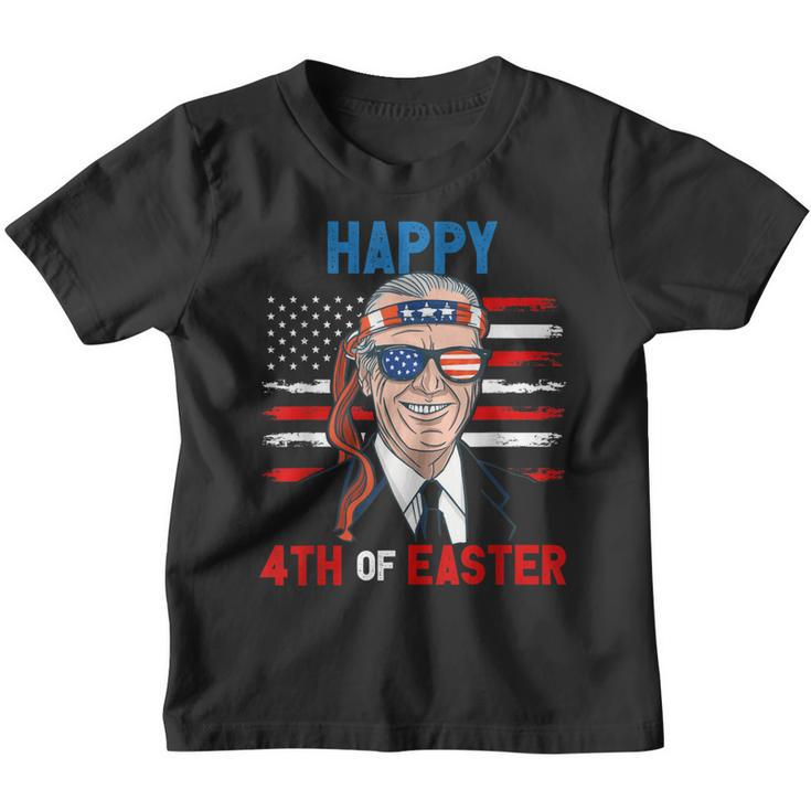 Funny Joe Biden Happy 4Th Of Easter Confused 4Th Of July  V3 Youth T-shirt