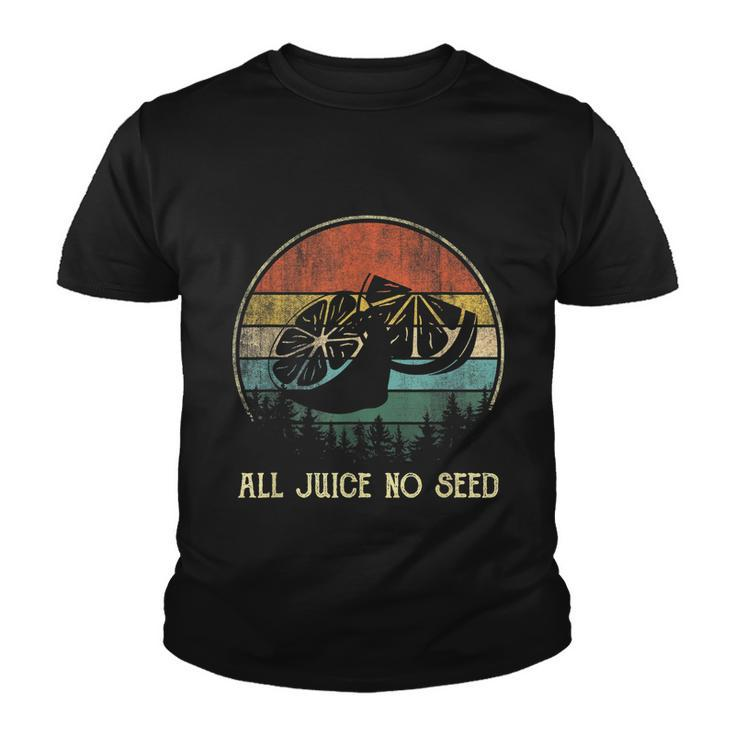 Funny Vasectomy Gifts For Men All Juice No Seed Youth T-shirt