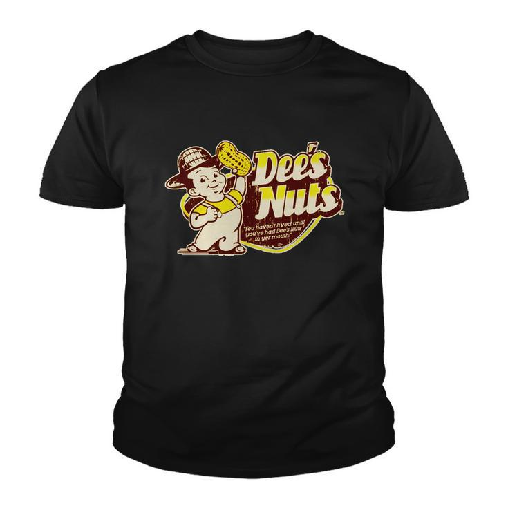 Funny Vintage Dees Nuts Logo Youth T-shirt