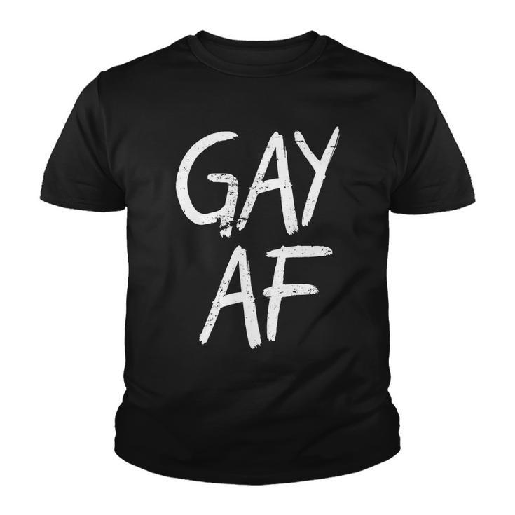 Gay Af Pride Logo Youth T-shirt