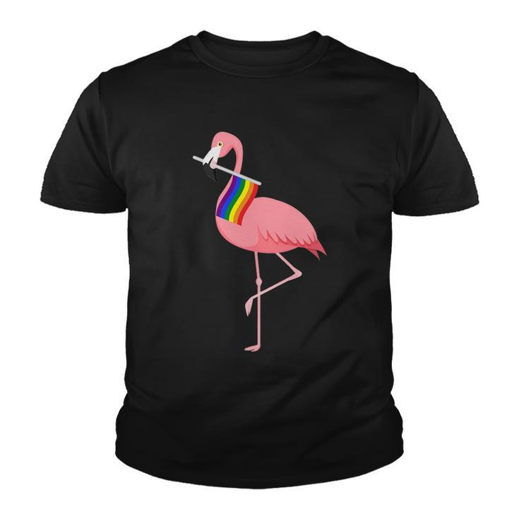 Gay Flamingo Tshirt Youth T-shirt