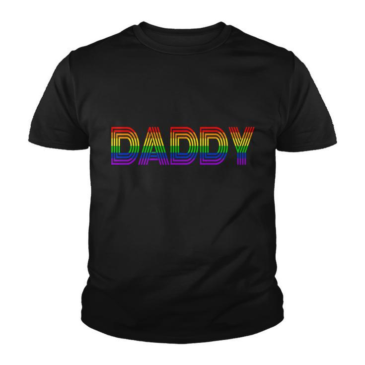 Gay Pride Proud Daddy Lgbt Tshirt Youth T-shirt