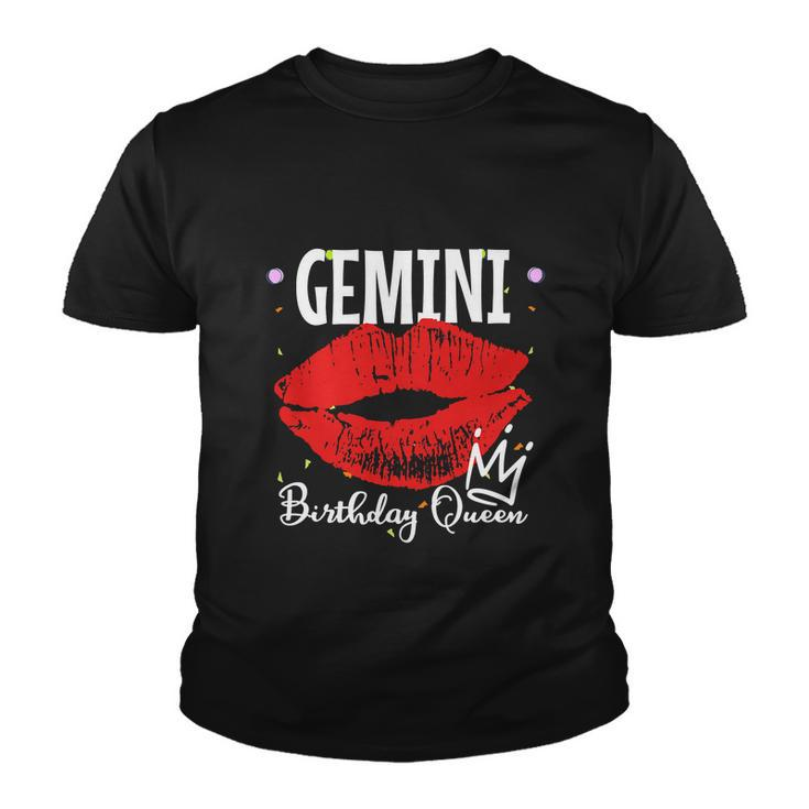 Gemini Birthday Women Queen Youth T-shirt