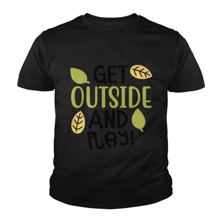 Get Outside And Play Halloween Quote V3 Youth T-shirt