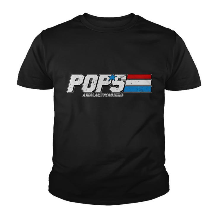 GI Pops Real American Hero Youth T-shirt