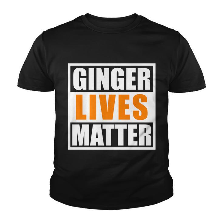 Ginger Lives Matter Funny Irish St Patricks Day Tshirt Youth T-shirt