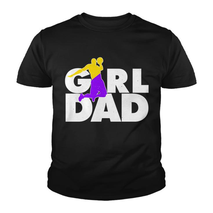 Girl Dad Dunking Tribute Tshirt Youth T-shirt