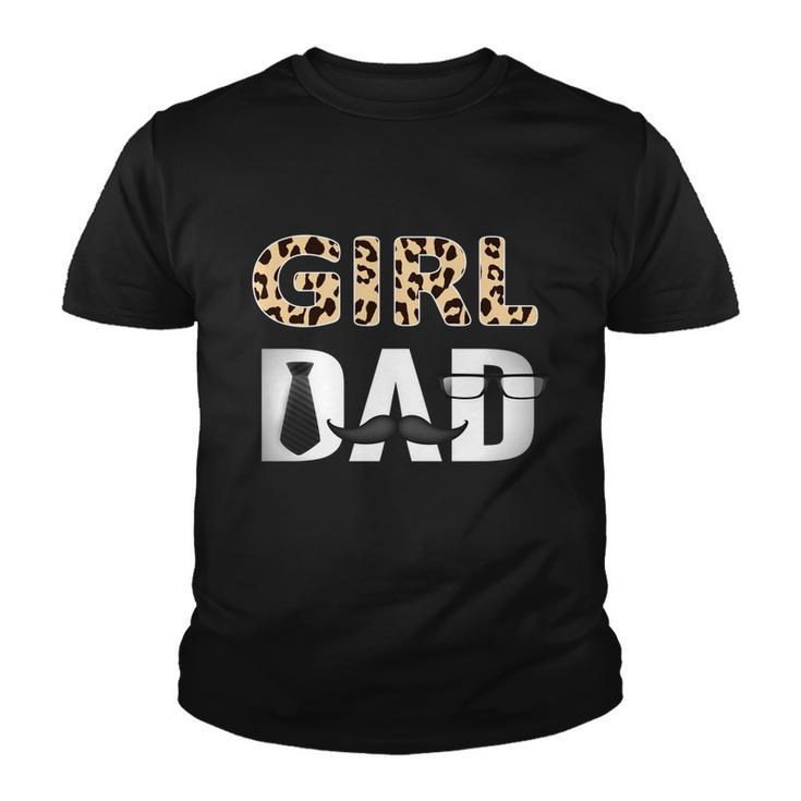 Girl Dad Funny Fathers Day Gift From Wife Daughter Baby Girl Gift Youth T-shirt