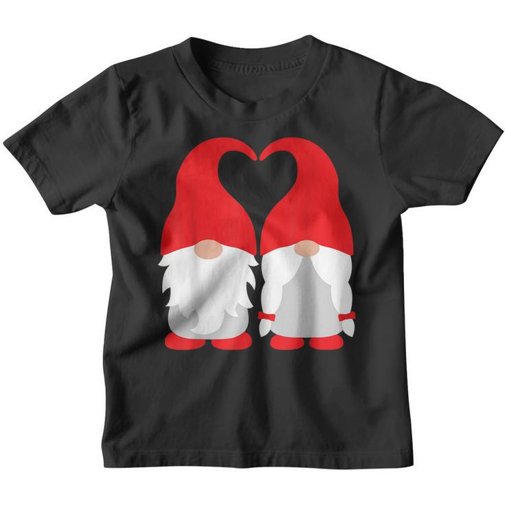 Gnomes Valentines Day Couple Matching - Gnomes Valentines Youth T-shirt