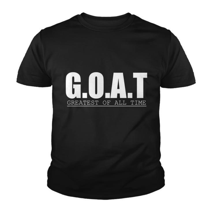 Goat Great Of All Time Tshirt V2 Youth T-shirt