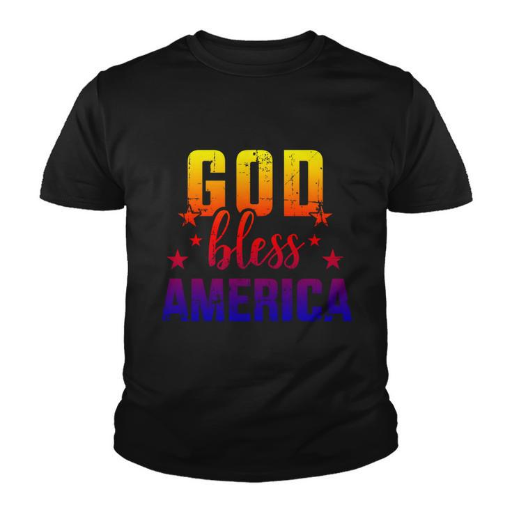 God Bless America For Independence Day On 4Th Of July Pride Cool Gift Youth T-shirt
