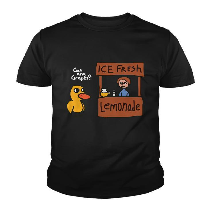 Got Any Grapes Duck Song Lemonade Youth T-shirt
