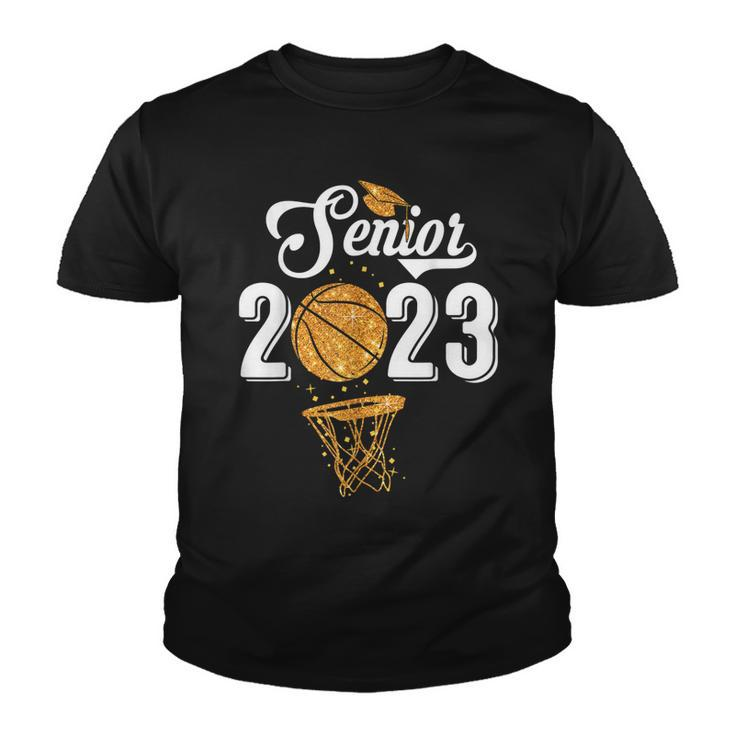 Graduate Senior Class 2023 Graduation Basketball Player  Youth T-shirt