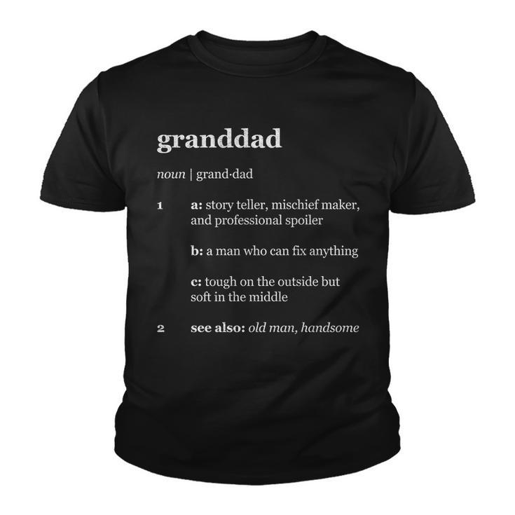 Granddad Noun Definition Tshirt Youth T-shirt