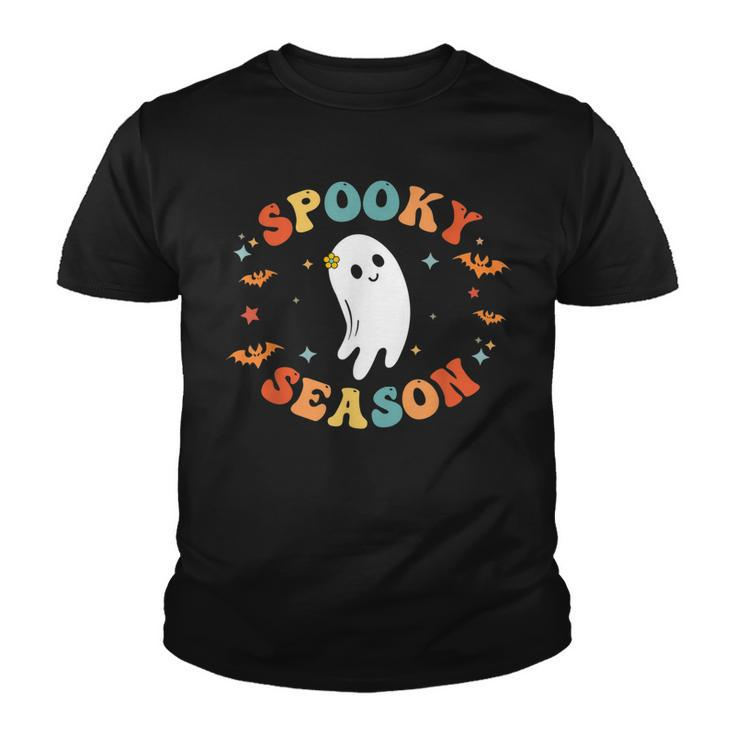 Groovy Spooky Season Halloween Costume For Women Halloween  Youth T-shirt
