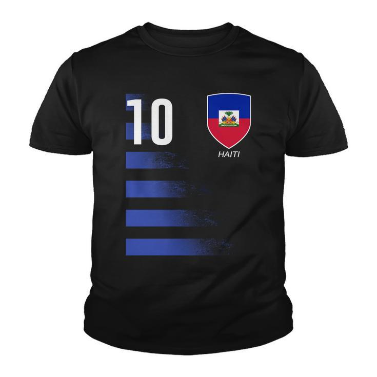 Haiti Football Soccer Futbol Jersey Tshirt Youth T-shirt
