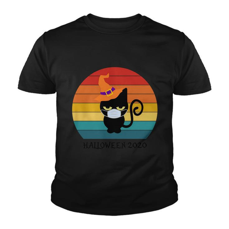 Halloween 2020 Cat Halloween Quote Youth T-shirt