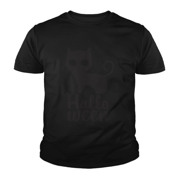 Halloween Cat Halloween Quote Youth T-shirt
