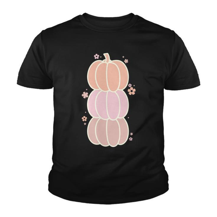 Halloween Colorful Cute Pumpkin Idea Gift Youth T-shirt